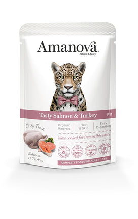 P11 Adult Cat - Verse kalkoen en zalm - Natvoeding