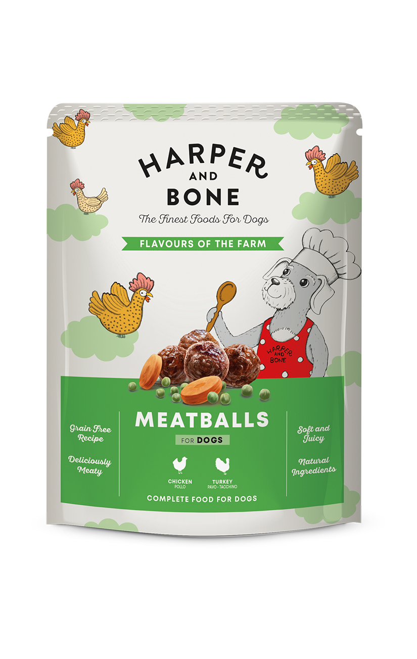 Gehaktballetjes voor honden - Flavours of the farm - Kip en Kalkoen