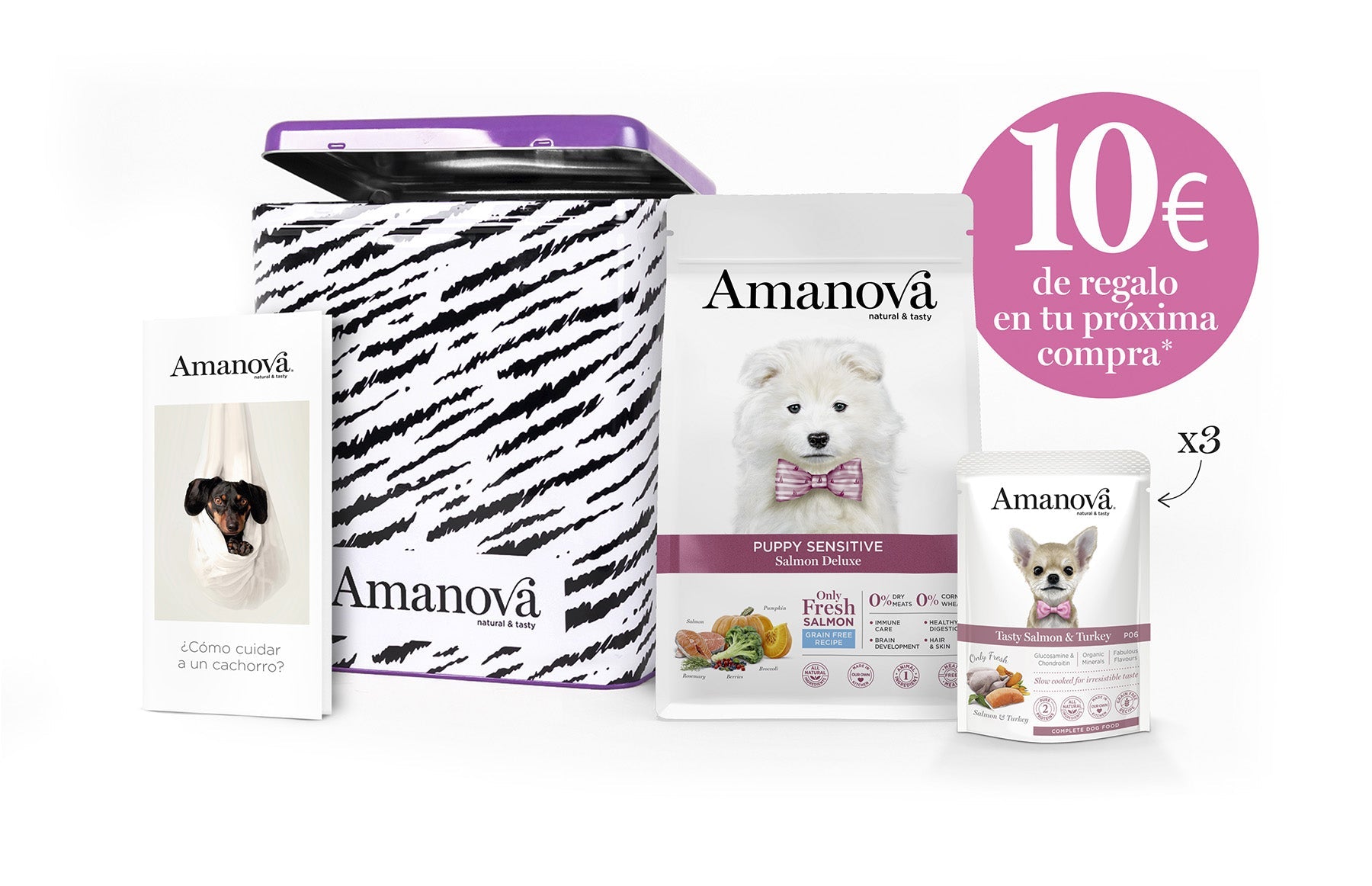 Amanova Starter Kit  - Puppy Sensitive - Salmon Deluxe