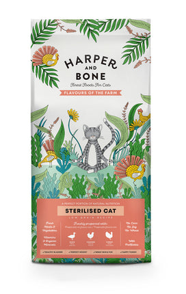 Sterilised cat - Flavours of the farm -  Eend, kip en kalkoen