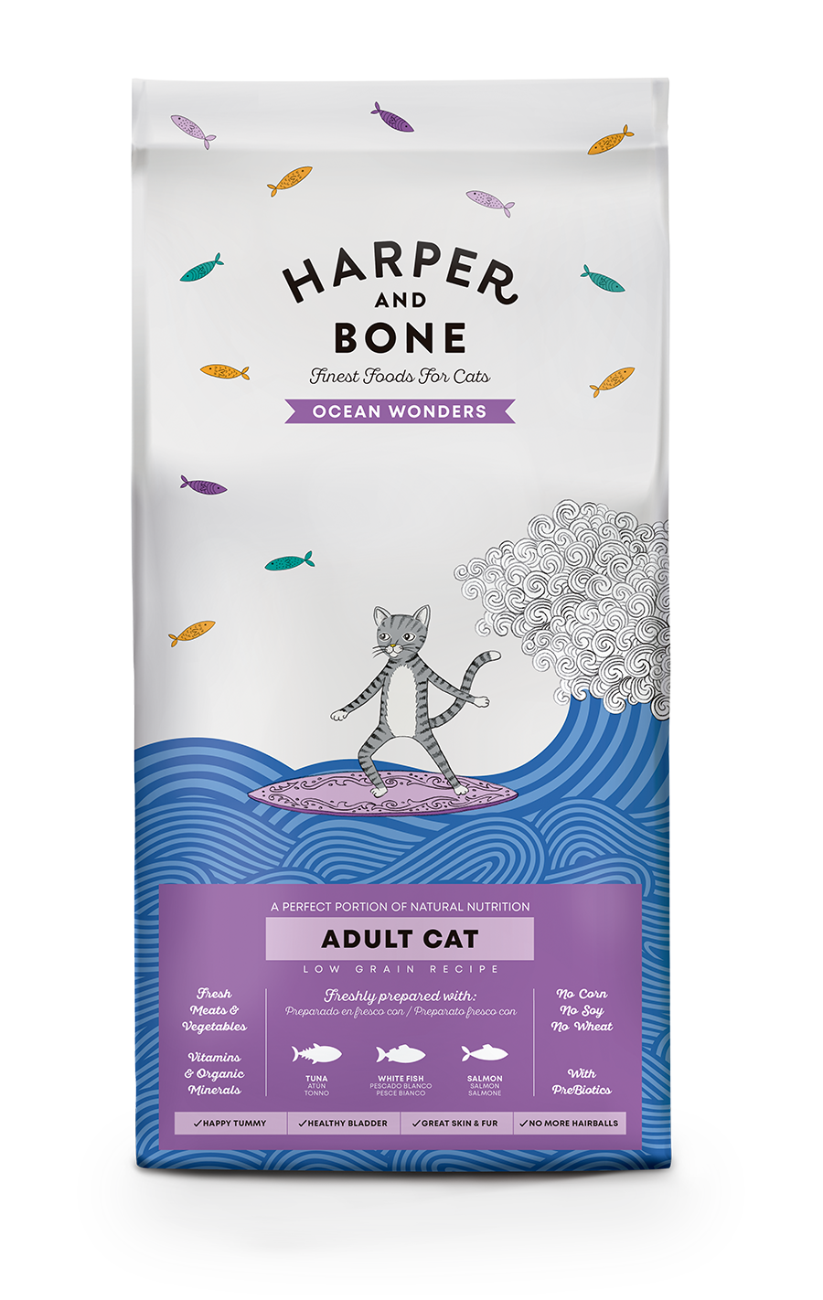 Adult Cat - Ocean wonders - Tonijn, vis en zalm