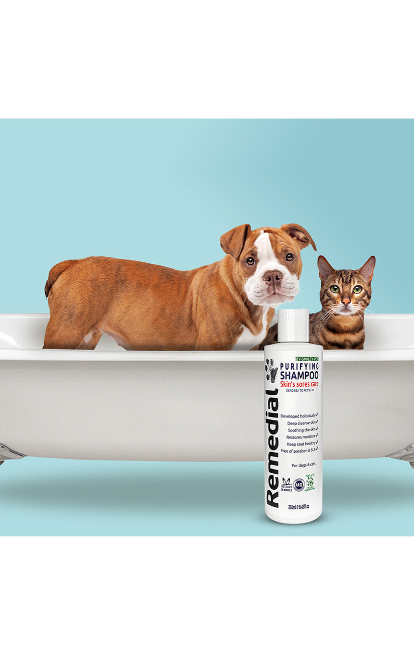 Remedial - PURIFYING SHAMPOO   zuiverende shampoo voor honden en katten