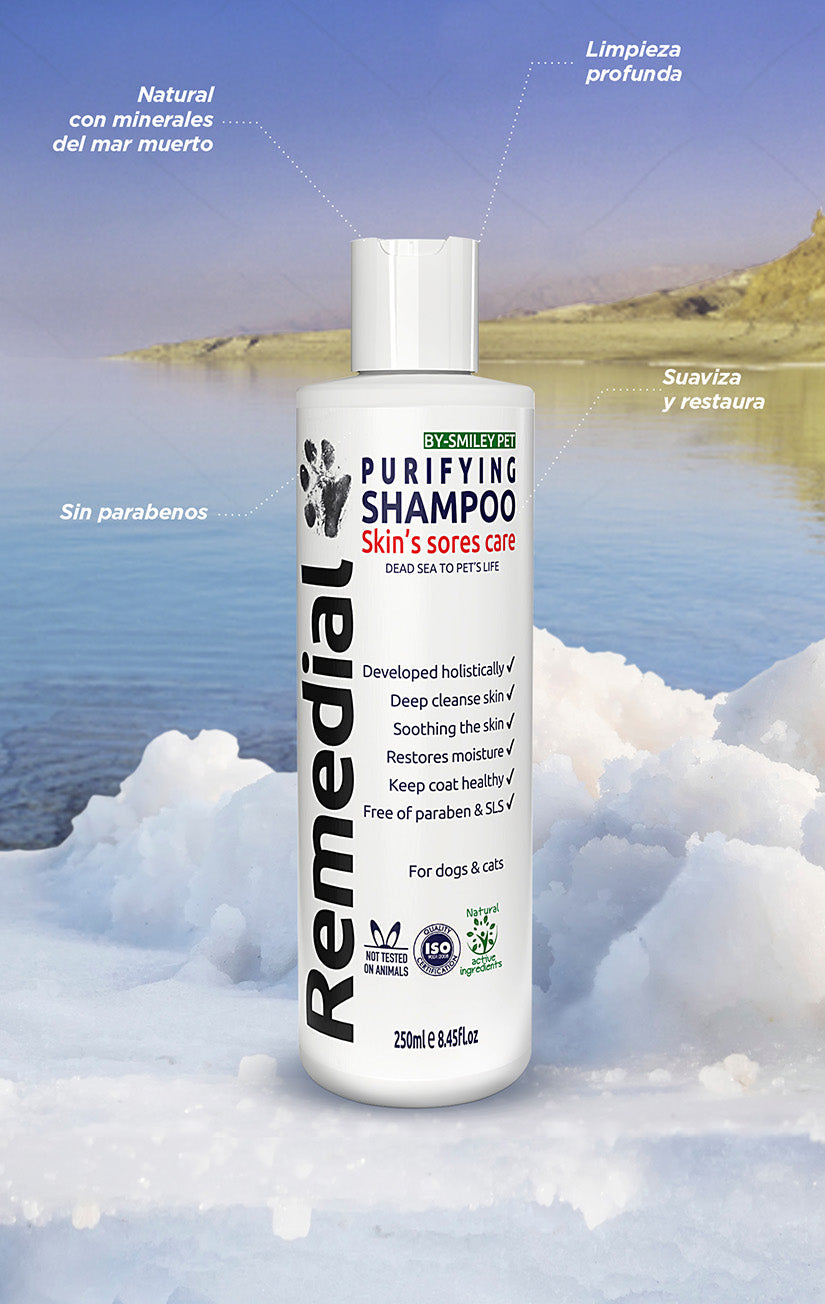 Remedial - PURIFYING SHAMPOO   zuiverende shampoo voor honden en katten