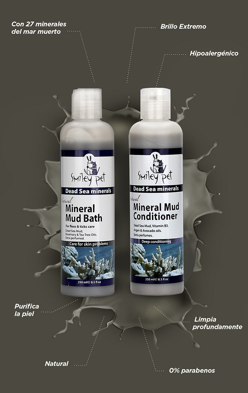 Smiley pet - MINERAL MUD BATH voor honden en katten