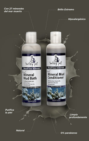 Smiley pet - MINERAL MUD BATH voor honden en katten