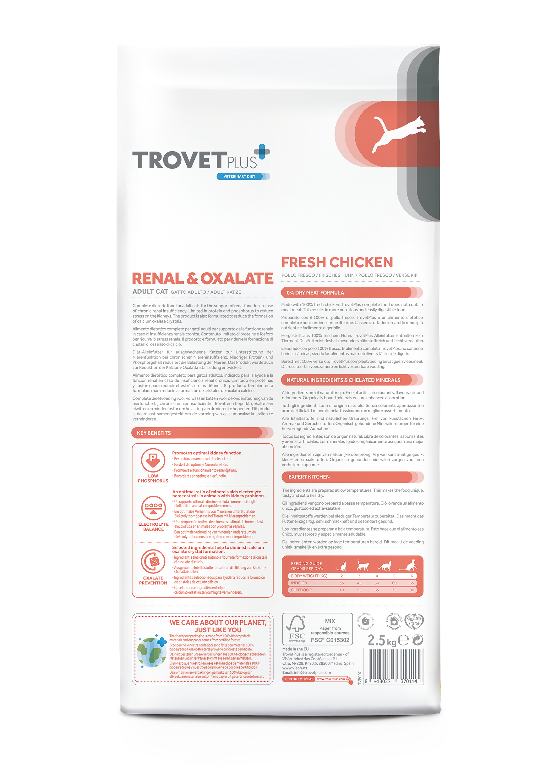 Renal Oxalate - Verse Kip - Volwassen Kat