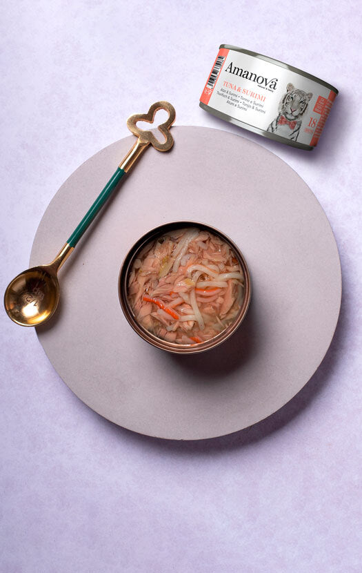 18 In bouillon - Tonijn & Surimi - 70g