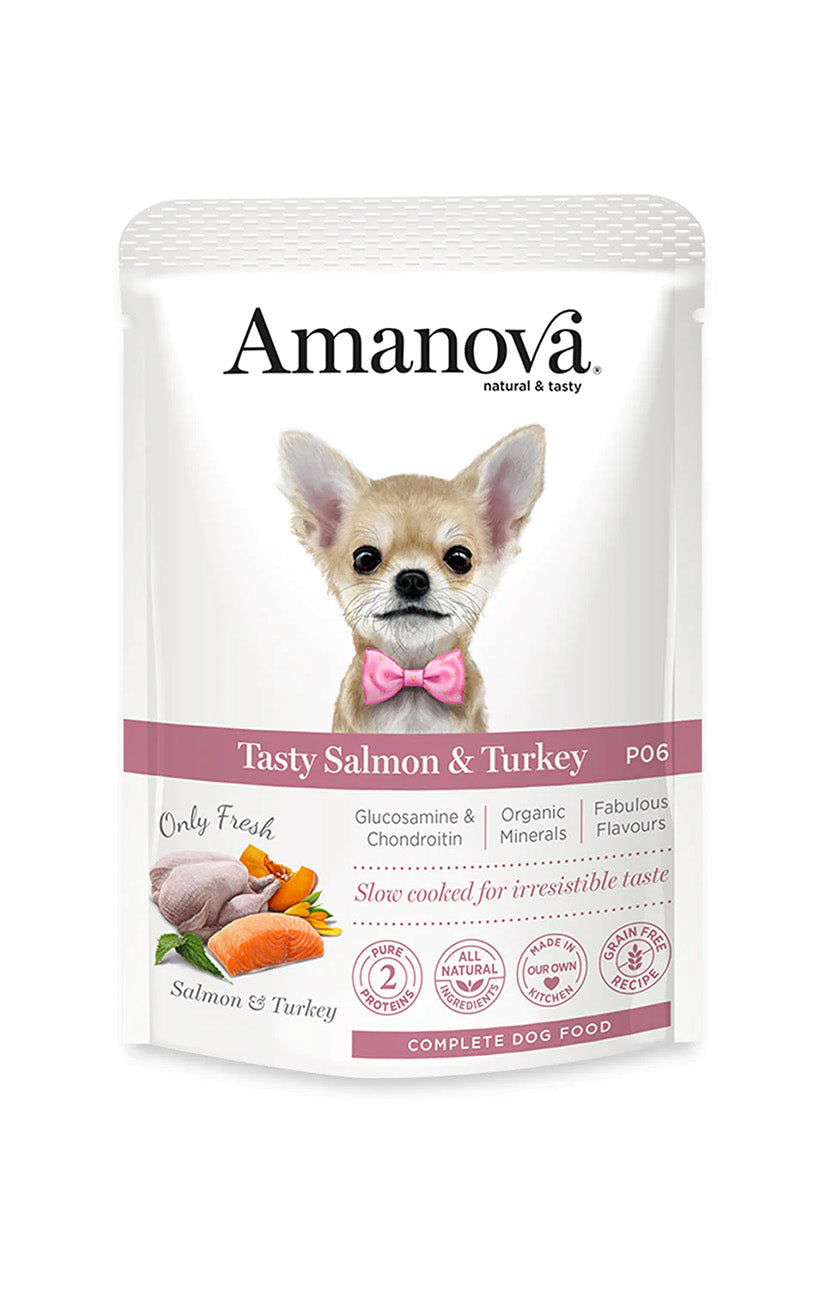 P06 Adult Dog - Verse Kalkoen en zalm - Natvoeding